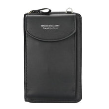 Load image into Gallery viewer, Girls Solid Color PU Leather Wallet