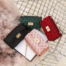Load image into Gallery viewer, Women Bag Mini Woven Pattern Crossbody Bags