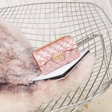 Load image into Gallery viewer, Women Bag Mini Woven Pattern Crossbody Bags