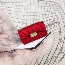 Load image into Gallery viewer, Women Bag Mini Woven Pattern Crossbody Bags