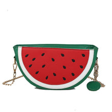 Load image into Gallery viewer, 2019 Watermelon Banana Shape Bag