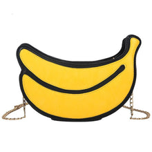 Load image into Gallery viewer, 2019 Watermelon Banana Shape Bag