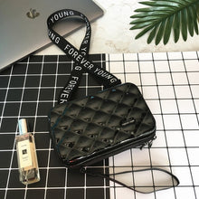 Load image into Gallery viewer, Geometric Plaid Totes Ladies Small Shoulder Bag