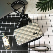 Load image into Gallery viewer, Geometric Plaid Totes Ladies Small Shoulder Bag