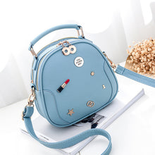 Load image into Gallery viewer, Double Zipper Sequined Embroidery Bag