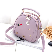 Load image into Gallery viewer, Double Zipper Sequined Embroidery Bag