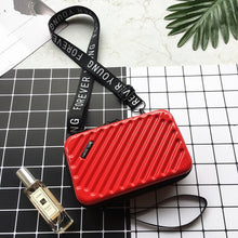 Load image into Gallery viewer, Suitcase Shape Totes Fashion Small Luggage Bag