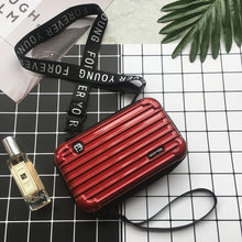 Load image into Gallery viewer, Suitcase Shape Totes Fashion Small Luggage Bag