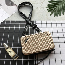 Load image into Gallery viewer, Suitcase Shape Totes Fashion Small Luggage Bag