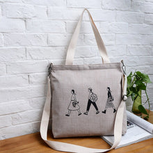 Load image into Gallery viewer, Cartoon Printed Women Canvas Bags