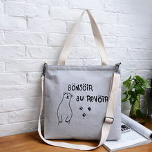 Load image into Gallery viewer, Cartoon Printed Women Canvas Bags