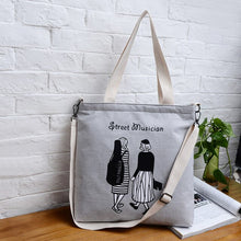 Load image into Gallery viewer, Cartoon Printed Women Canvas Bags
