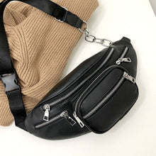 Load image into Gallery viewer, Black Belt Bag