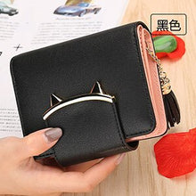 Load image into Gallery viewer, Cat Style Tassels Women Mini Wallets