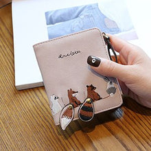Load image into Gallery viewer, Ins Hot Cartoon Fox Applique Women Wallets