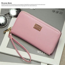 Load image into Gallery viewer, Women PU Leather Long Wallet