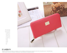 Load image into Gallery viewer, Women PU Leather Long Wallet