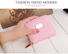 Load image into Gallery viewer, PU Leather Zip Wallet
