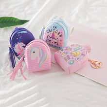 Load image into Gallery viewer, Cute Unicorn Rainbow Coin Bag