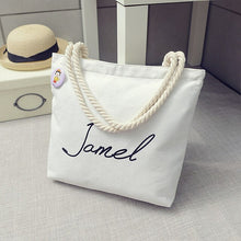 Load image into Gallery viewer, Women Canvas Handbag cartoon Printed