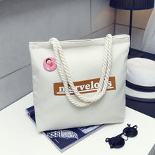 Load image into Gallery viewer, Women Canvas Handbag cartoon Printed