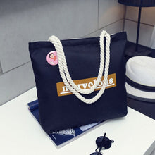 Load image into Gallery viewer, Women Canvas Handbag cartoon Printed