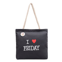 Load image into Gallery viewer, Women Canvas Handbag cartoon Printed