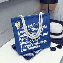 Load image into Gallery viewer, Women Canvas Bags